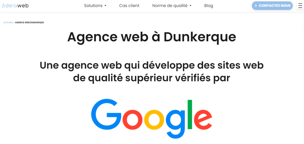 Adelaweb - Agence web Dunkerque Adelaweb