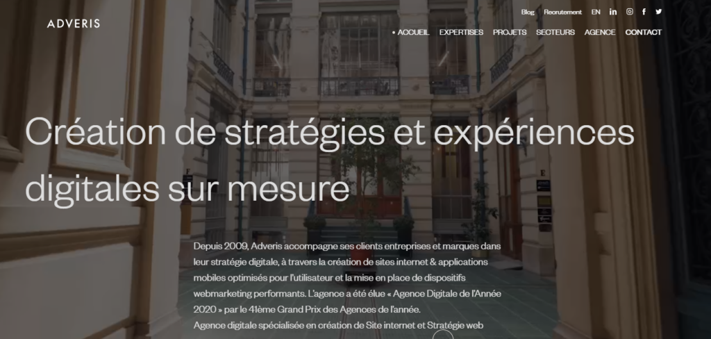Adveris - Agence Web Paris
