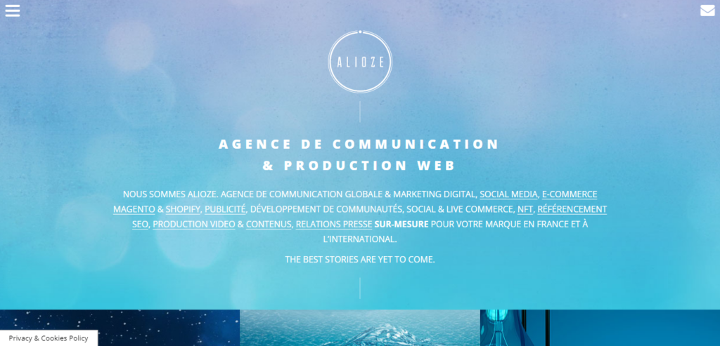 Alioze - Agence web