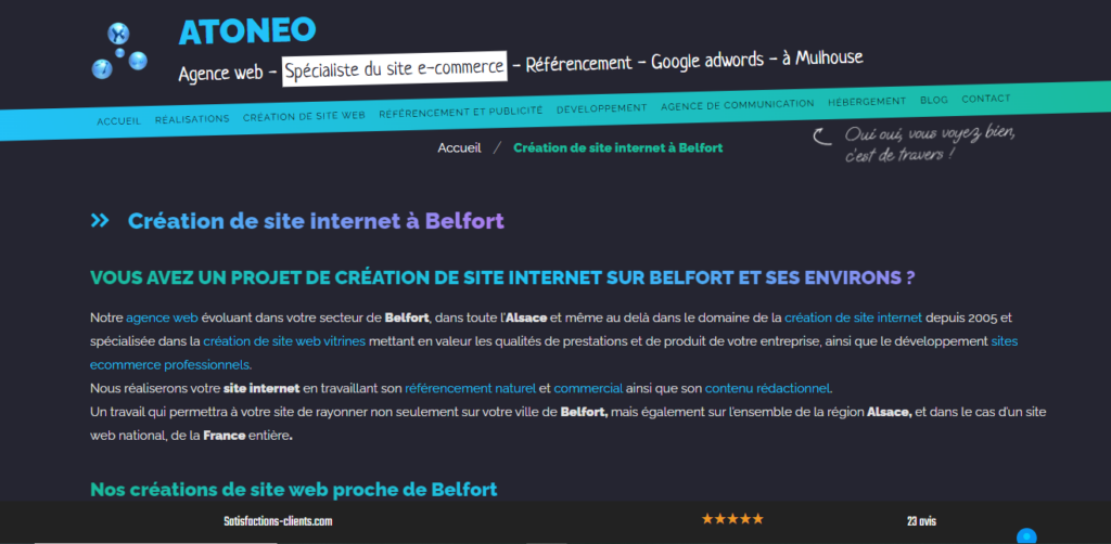 Atoneo - Agence web Belfort Atoneo