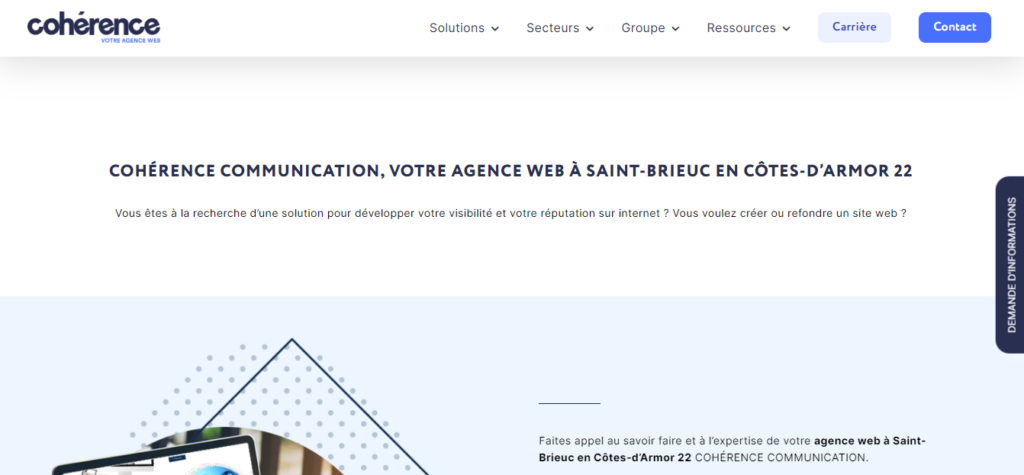 Cohérence Communication - Agence web Saint-Brieuc Cohérence Communication