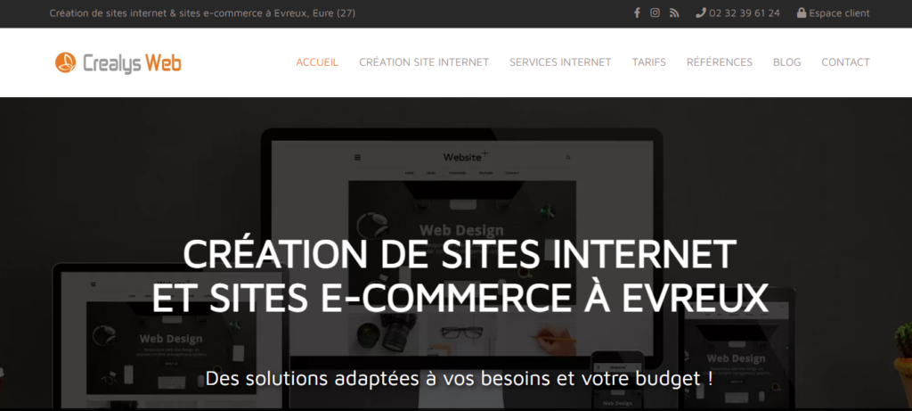Crealys Web - Agence web Évreux Crealys Web
