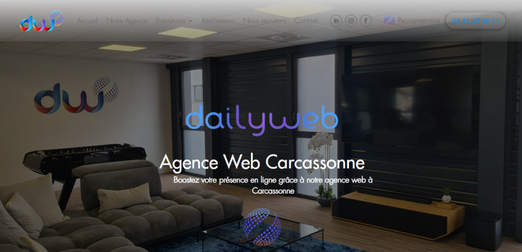Dailyweb - Agence web Carcasonne Dailyweb