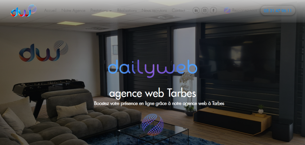 Dailyweb - Agence web Tarbes Dailyweb