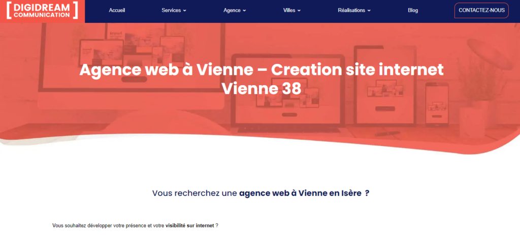 Digidream communication - Agence web Vienne Digidream communication