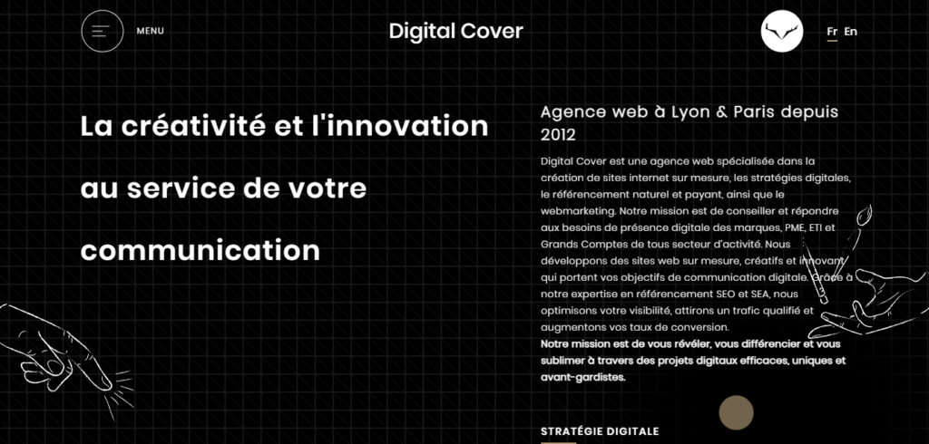 Digital cover - Agence web