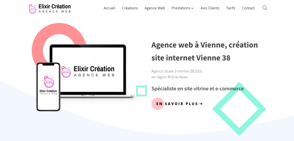 Elixir Création - Agence web Vienne Elixir Création