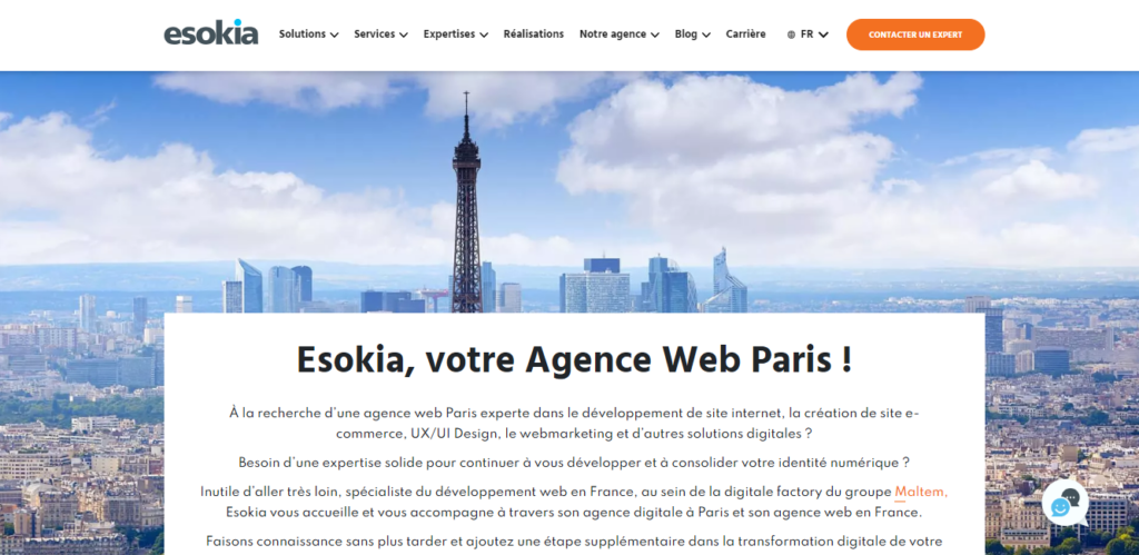 Esokia - Agence web