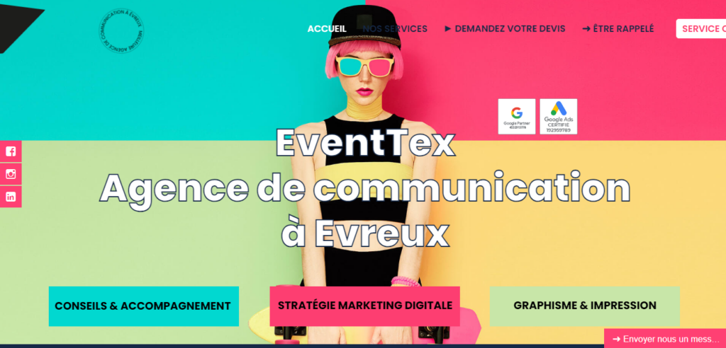 EventTex - Agence web Évreux EventTex