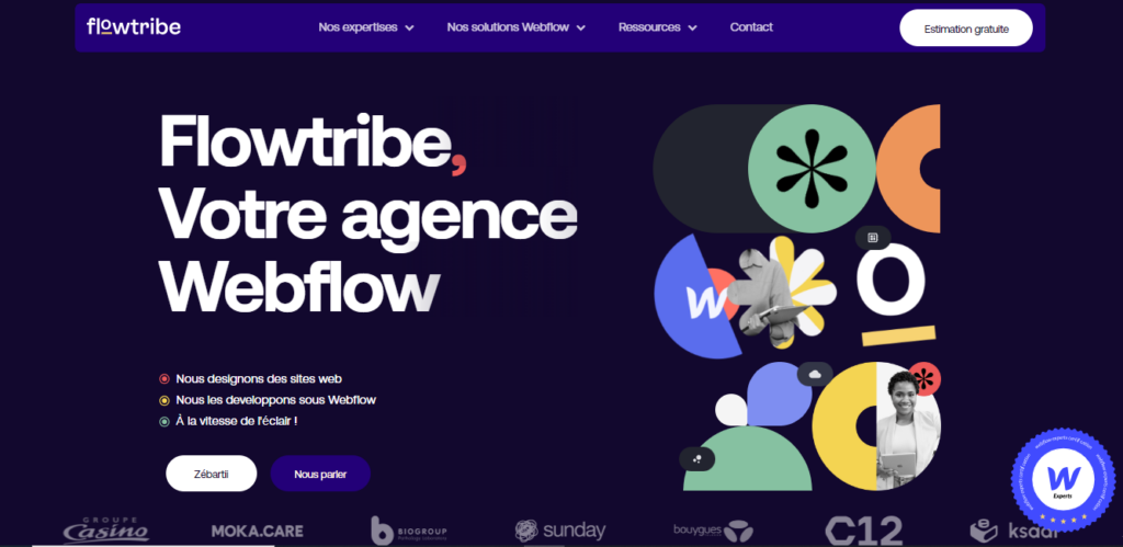 Flowtribe - Agence Webflow