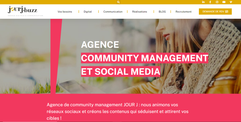 Jour J - Agence community management