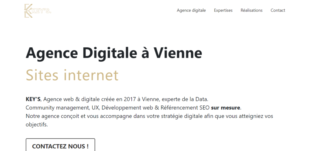 KEY'S - Agence web Vienne KEY'S