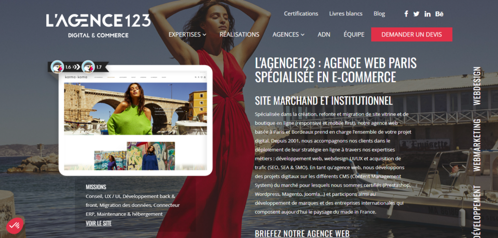 Lagence123 - agence ecommerce