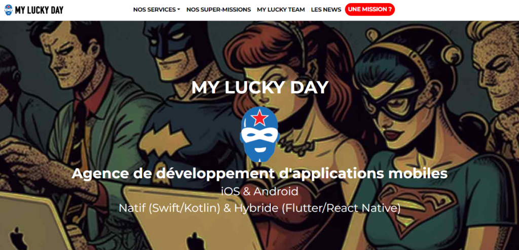 My Lucky Day - Agence développement application mobile