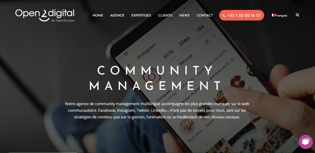 Open2Digital - Agence Community Management