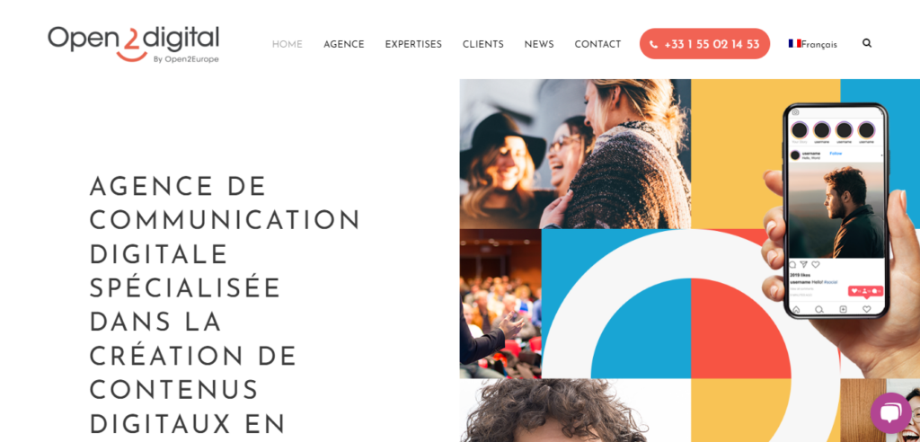 Open2digital - Agence web