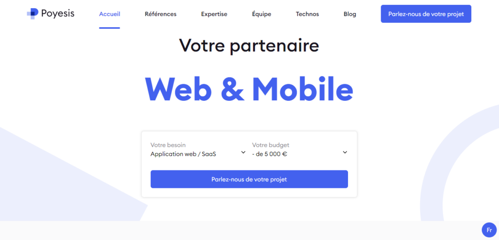 Poyesis - Agence développement application mobile