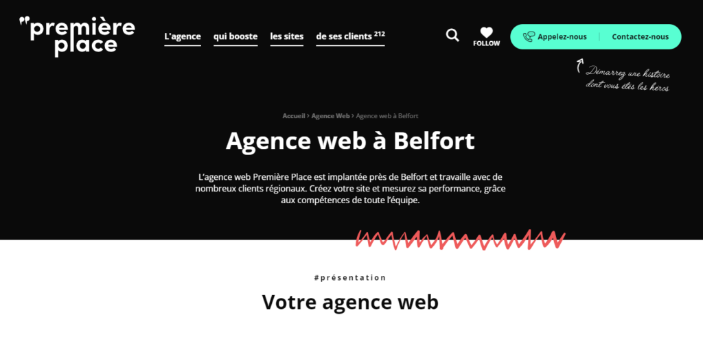 Première Place - Agence web Belfort Première Place