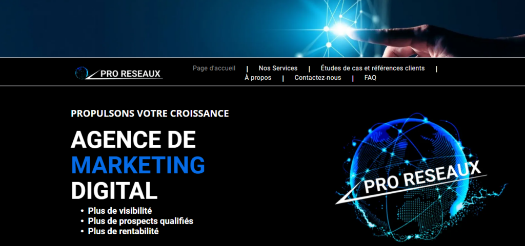 Pro Réseaux - Agence web Thionville Pro Réseaux