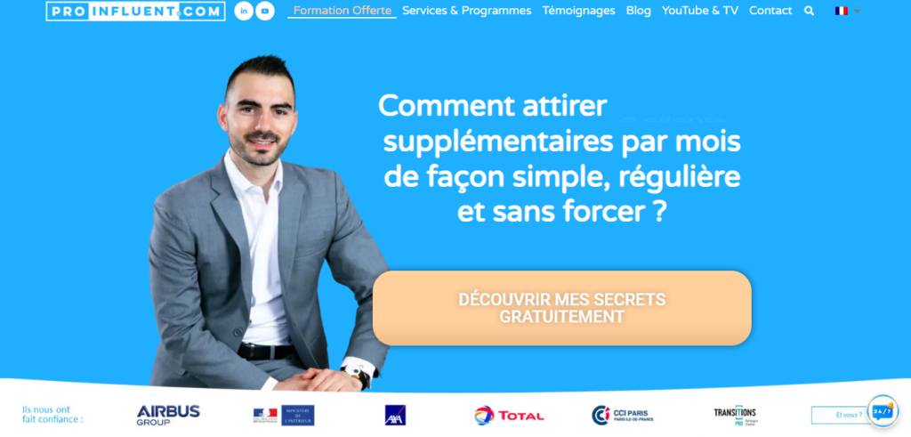 Proinfluent - Agence web