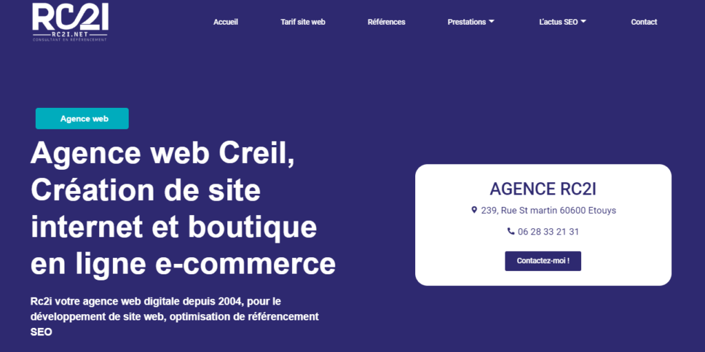 Rc2i - Agence web Creil Rc2i