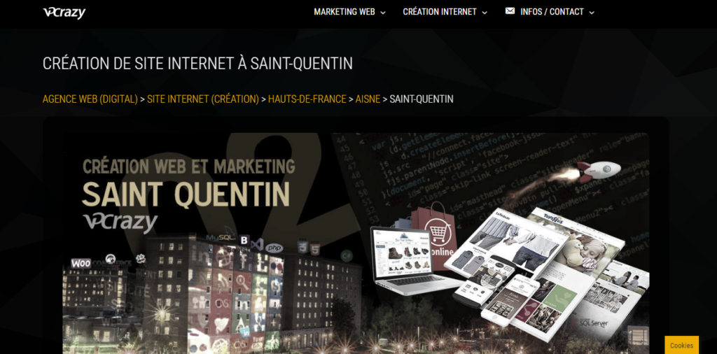 VPCrazy - Agence web Saint-Quentin VPCrazy