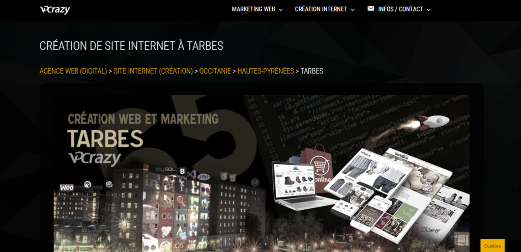 VPCrazy - Agence web Tarbes VPCrazy