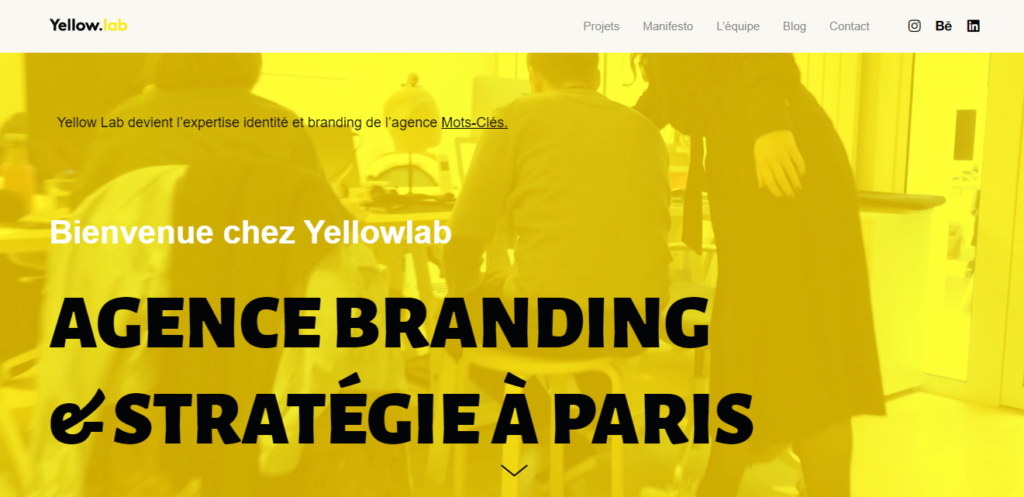 Yellowlab - Agence Branding