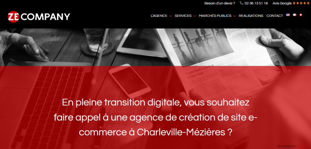 ZE Company - Agence web Charleville-Mezieres ZE Company