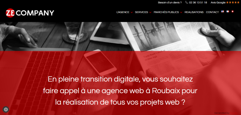 Ze Company - Agence web Roubaix Ze Company