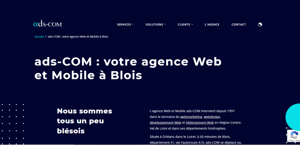 ads com - Agence web Blois ads com