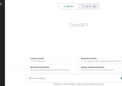 ChatGPT Interface AI