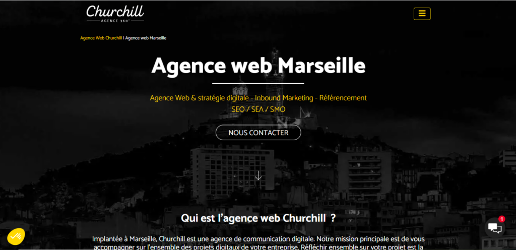 Churchill - Agence web Marseille