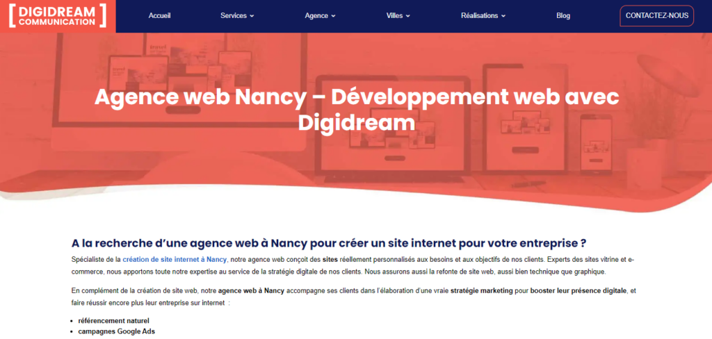 Digidream - Agence web Nancy