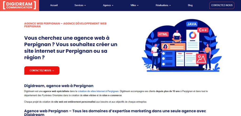 Digidream - Agence web Perpignan