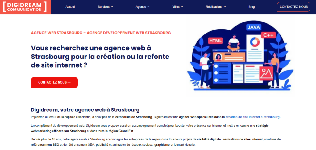Digidream - Agence web Strasbourg