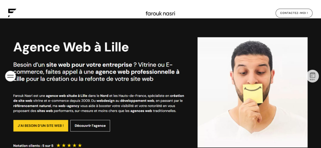 Farouk Nasri - Agence web Lille
