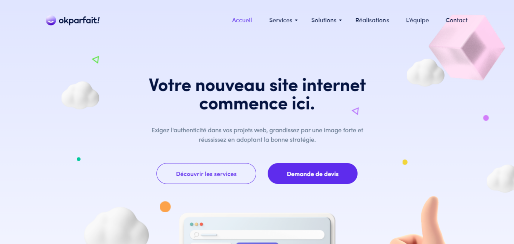 Okparfait - Agence web Grenoble