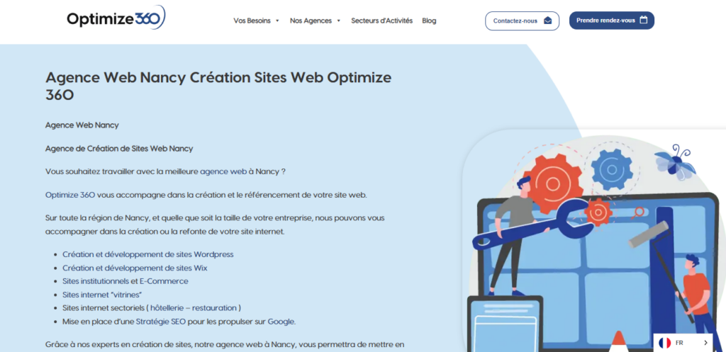 Optimize 360 - Agence web Nancy