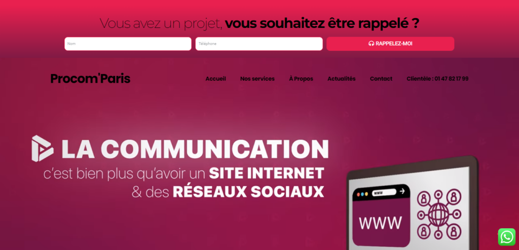 Procomparis - Agence webmarketing