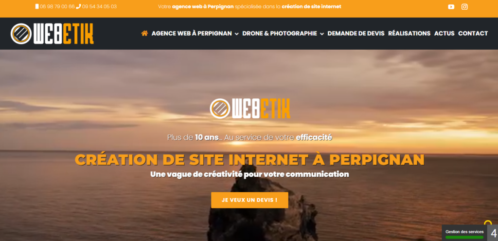 Webetik - Agence web Perpignan