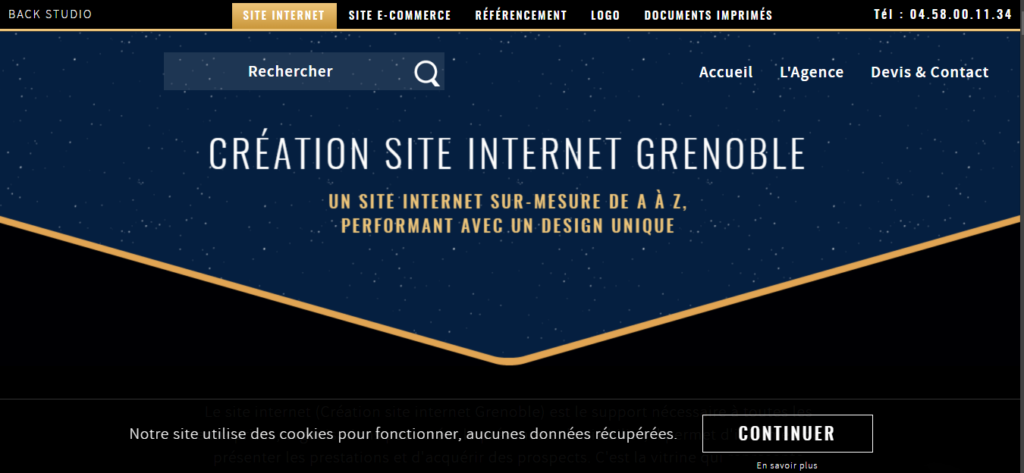 Back Studio - Création de site internet Grenoble