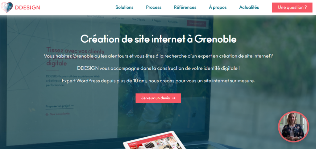 DDESIGN - Création de site internet Grenoble