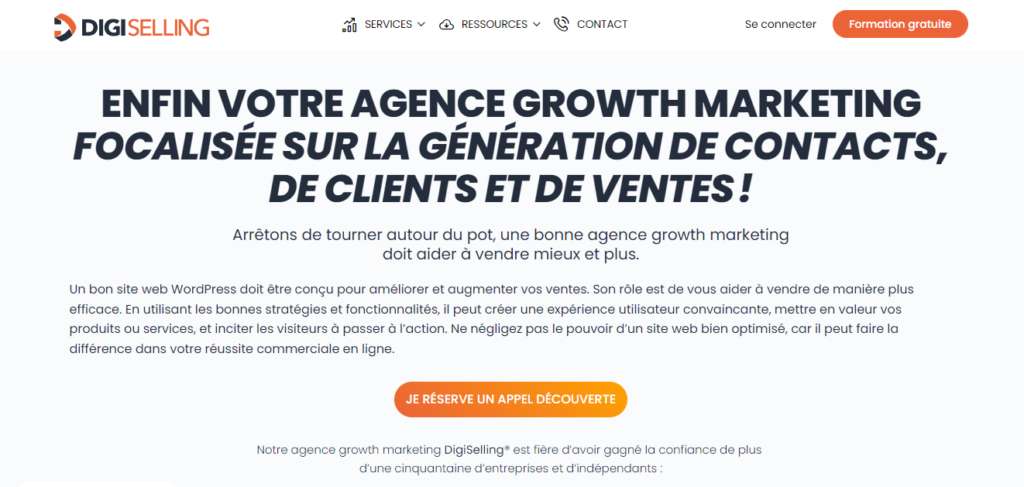 Digiselling - Agence Growth marketing