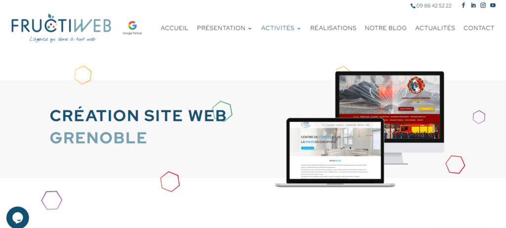 Fructiweb - Création de site internet Grenoble