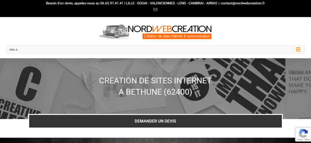 Nordwebcreation-Création site internet Béthune