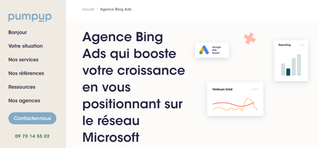 Pumpup - Agence bing ads