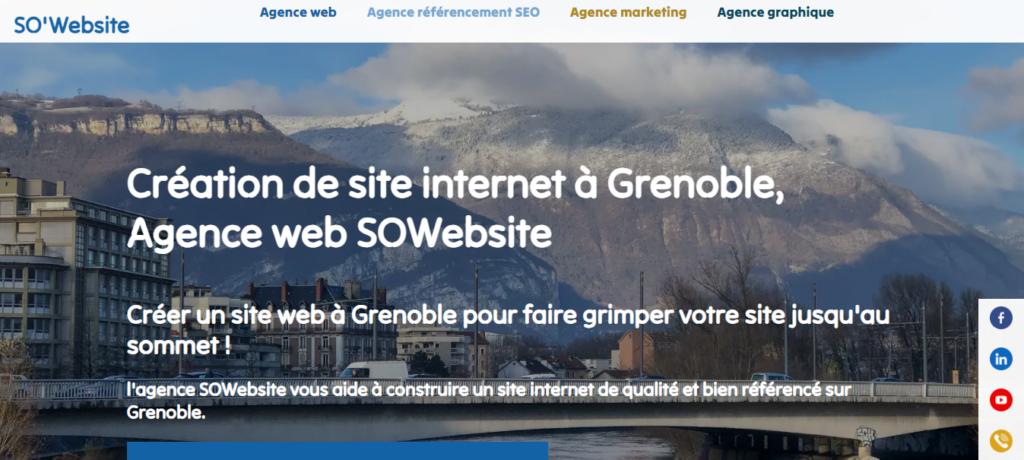 SO'Website - Création de site internet Grenoble