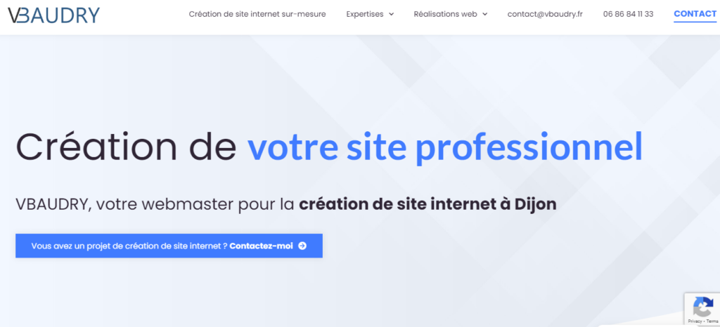 VBAUDRY - Création site internet Dijon