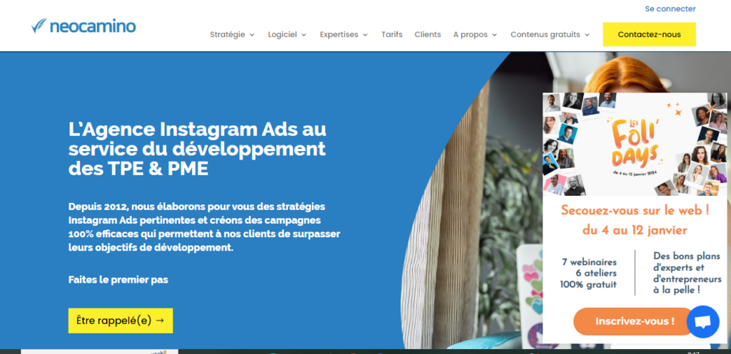 neocamino - agence instagram ads